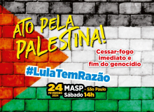 Em meio a novas ameaças de Israel, movimentos convocam ato pró-Palestina no sábado