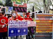 Grito dos Excluídos em SP lembra vítimas da Covid-19 e repudia políticas de morte